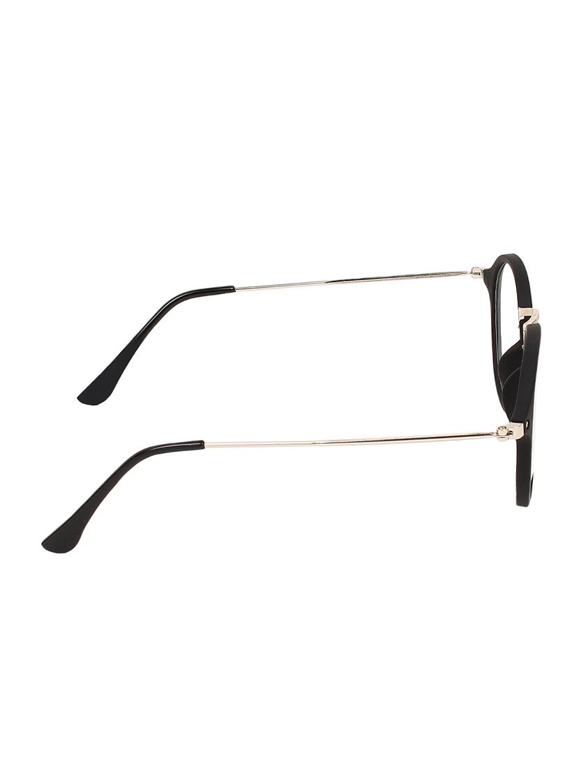 Zyaden Black Round Eyewear Frame 329 - 13846258 - Zoom Image - 3