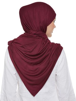 momin libas red jersey scarf - 13847558 - Standard Image - 3