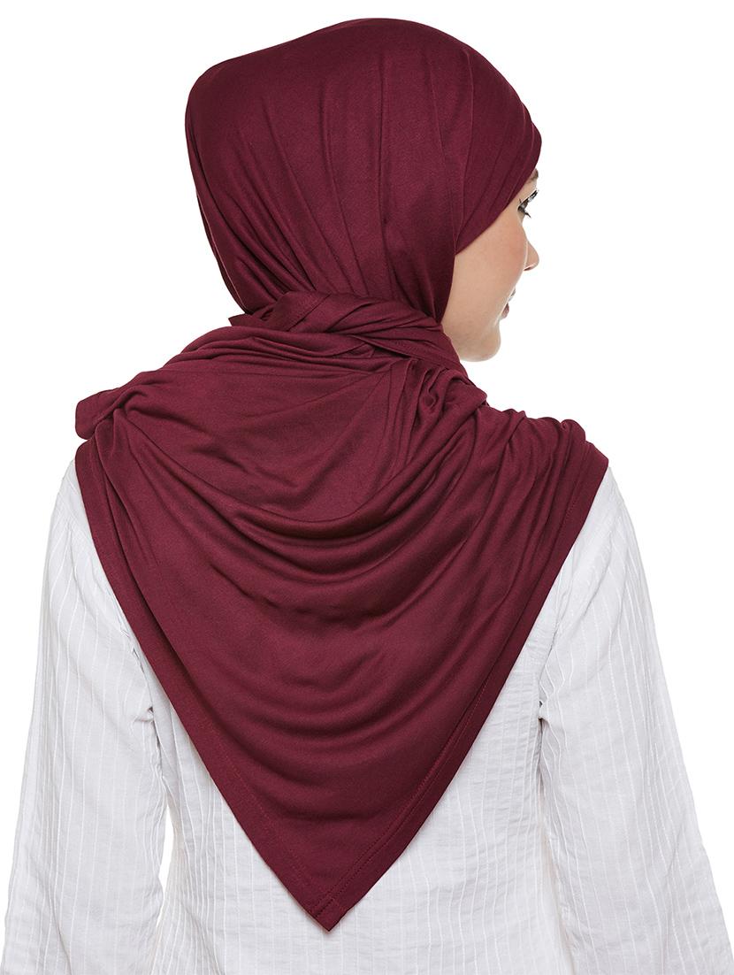 momin libas red jersey scarf - 13847558 - Zoom Image - 3