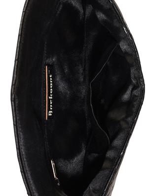 black leatherette quirky sling bag - 13849427 - Standard Image - 3