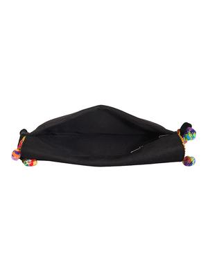 black canvas quirky sling bag - 13849436 - Standard Image - 3