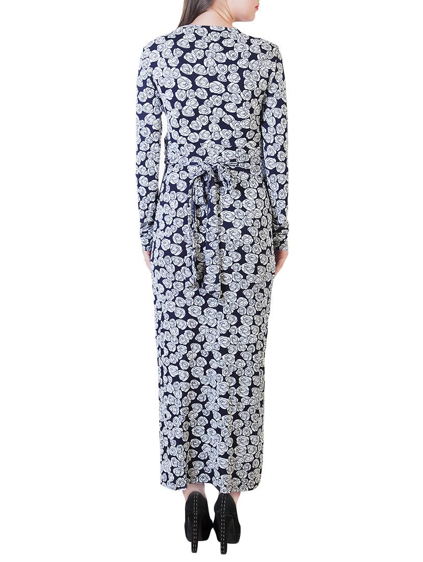 navy blue viscose maternity wear - 13853834 - Zoom Image - 3