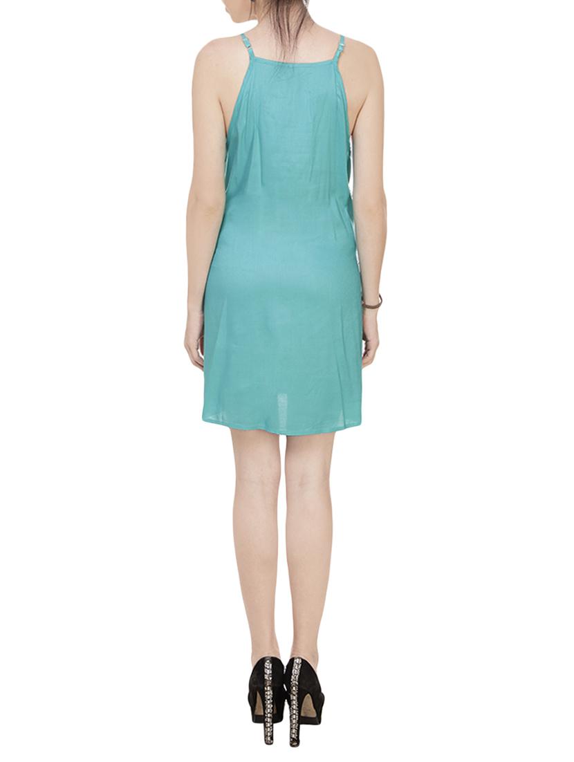 Blue sheath dress - 13855436 - Zoom Image - 3