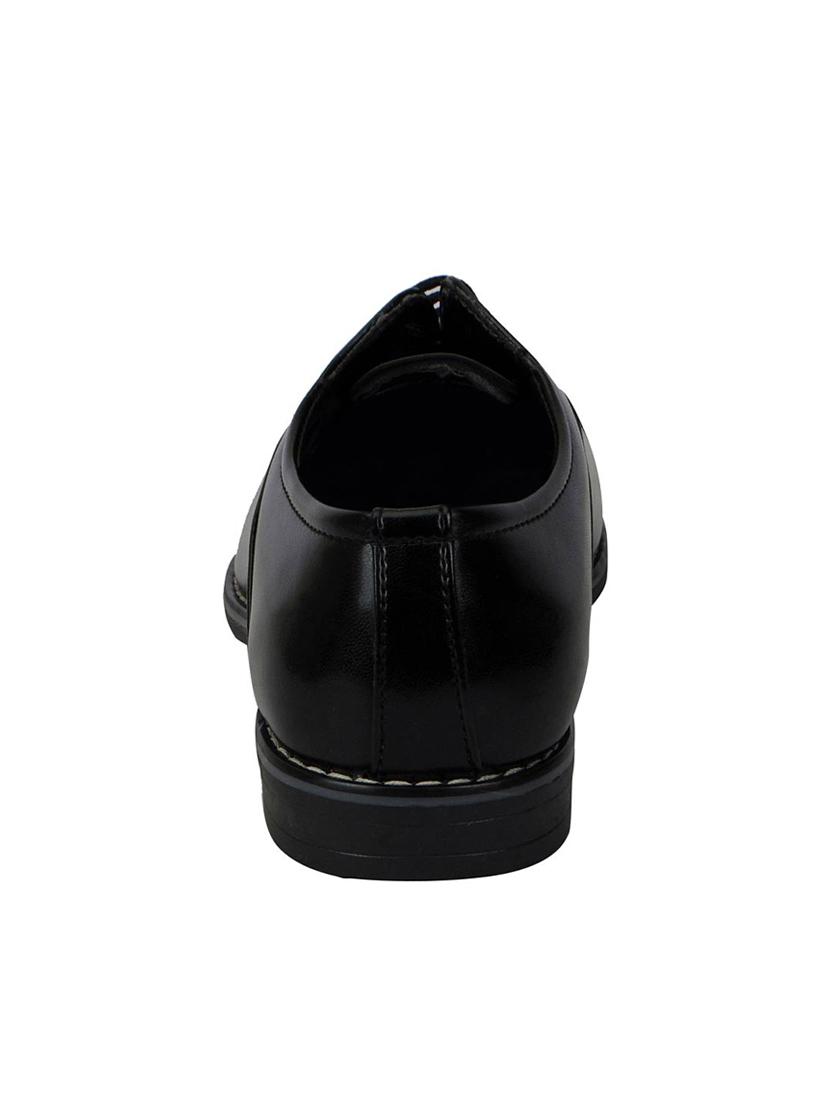 black leather laceup oxfords - 13856060 - Zoom Image - 3