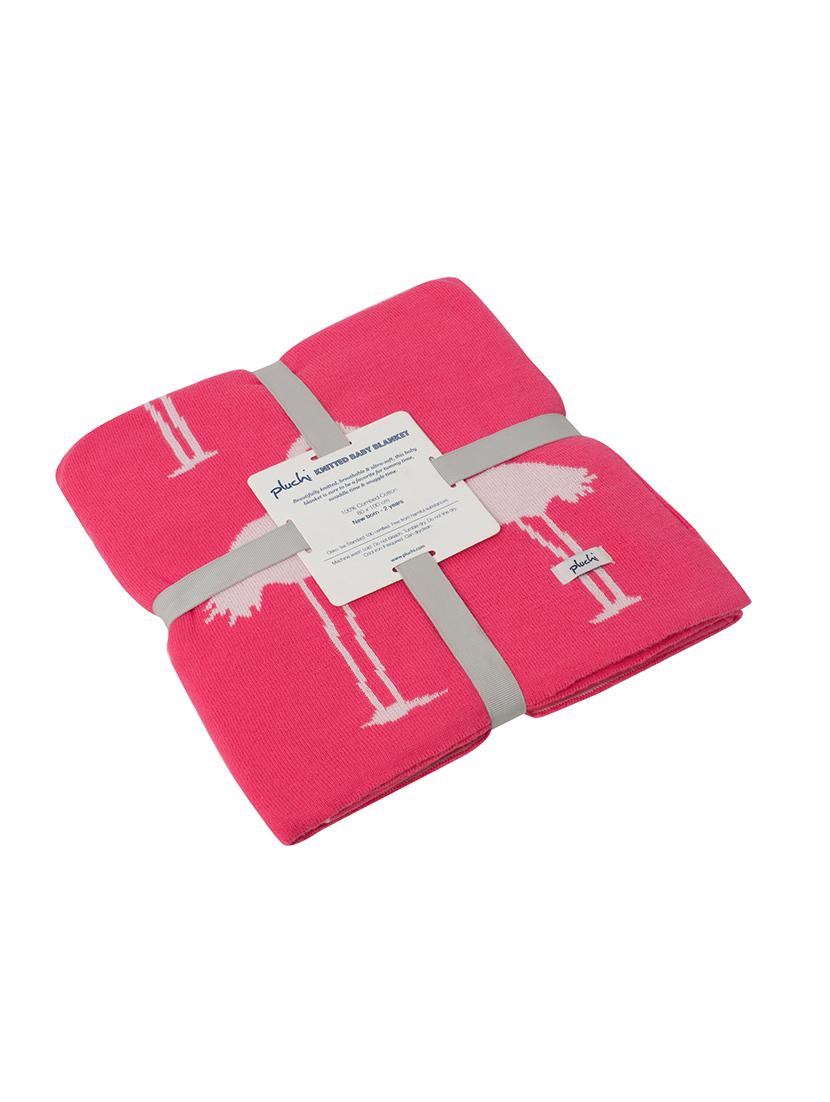 pink cotton blanket - 13862582 - Zoom Image - 3