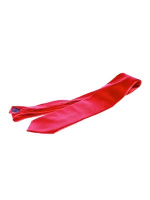 red micro fibre tie - 13865411 - Standard Image - 3