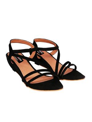 Carrito Women Black Wedges - 13869892 - Standard Image - 3