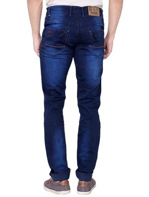 blue denim heavy washed jeans - 13877722 - Standard Image - 3