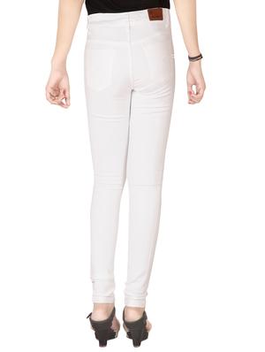 white denim jeans - 13899155 - Standard Image - 3
