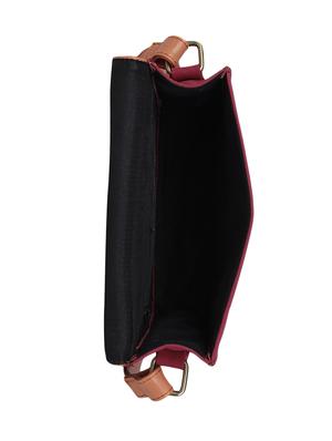 pink leatherette regular sling bag - 13902143 - Standard Image - 3
