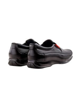 black leather formal slip on - 13924581 - Standard Image - 3