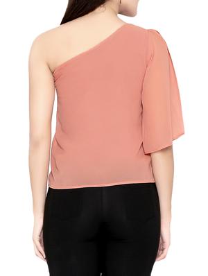 single shoulder solid top - 13933651 - Standard Image - 3