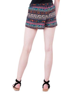 printed multi colored short - 13949955 - Standard Image - 3