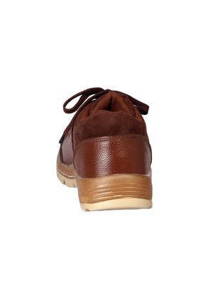 brown Leather lace up boot - 13958178 - Standard Image - 3