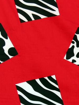 Story @ Home 300 TC 100% Cotton Red 1 Double Bedsheet With 2 Pillow Cover - 13975177 - Standard Image - 3