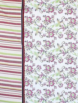 120 tc 100% cotton white 1 double bedsheet with 2 pillow cover - 13975187 - Standard Image - 3