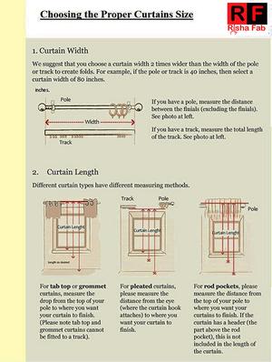 impression hut polyester set of 2 window curtains - 13976048 - Standard Image - 3