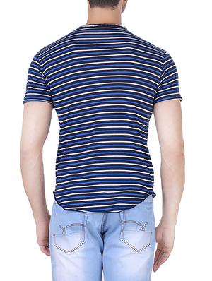 blue cotton t-shirt - 13977401 - Standard Image - 3