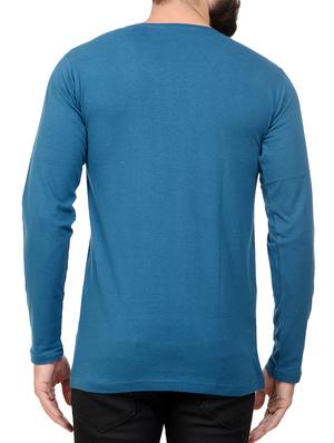 light blue cotton t-shirt - 13979255 - Standard Image - 3