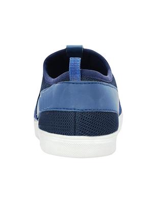 navy mesh casual slipon - 13984170 - Standard Image - 3
