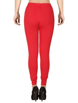 red cotton leggings - 13992954 - Standard Image - 3
