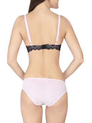 light pink bra and panty set - 13996723 - Standard Image - 3