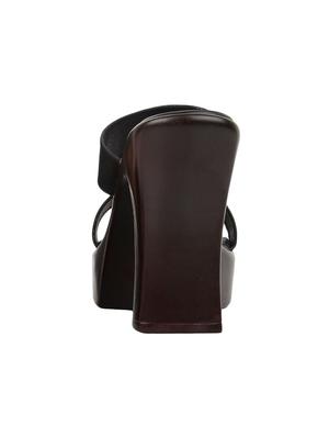 black platforms sandal - 14001328 - Standard Image - 3