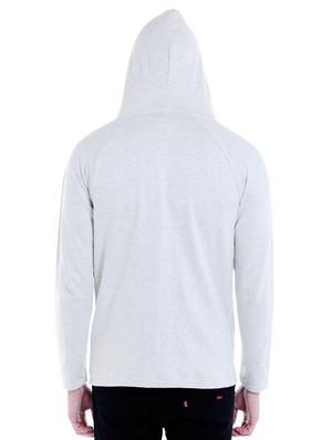 white cotton casual jacket - 14010514 - Standard Image - 3