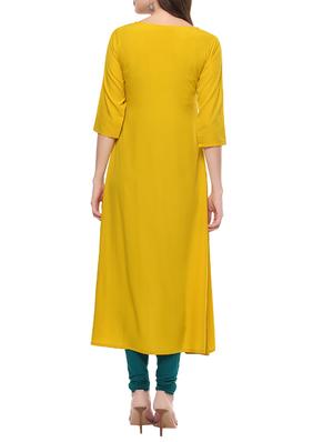 printed layered kurta - 14012363 - Standard Image - 3