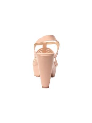 beige back strap sandal - 14040632 - Standard Image - 3