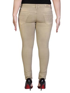 beige denim plus jeans - 14041249 - Standard Image - 3