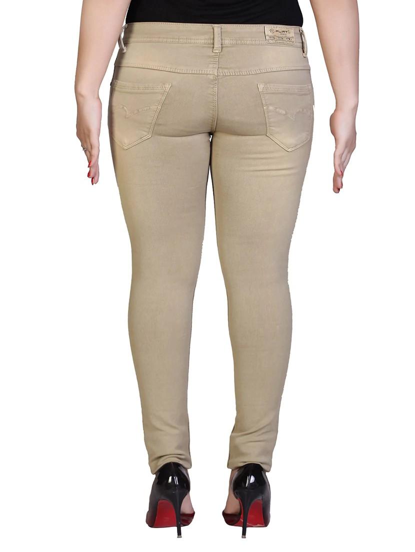 beige denim plus jeans - 14041249 - Zoom Image - 3