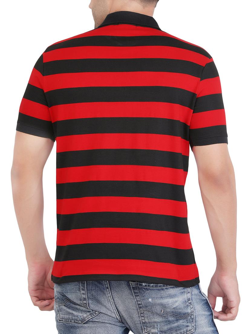 red cotton t-shirt - 14042392 - Zoom Image - 3