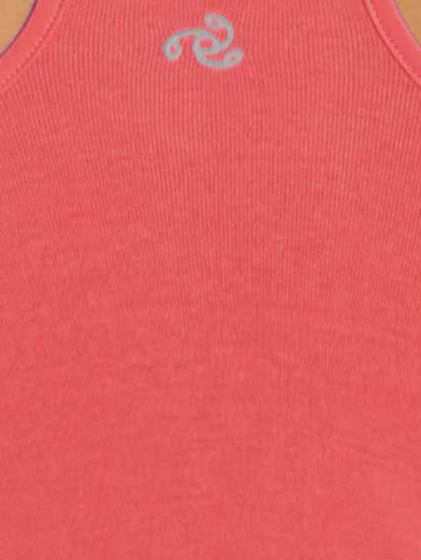 pink cotton tank tee - 14063901 - Zoom Image - 3