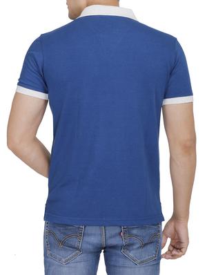 dark blue cotton t-shirt - 14066157 - Standard Image - 3