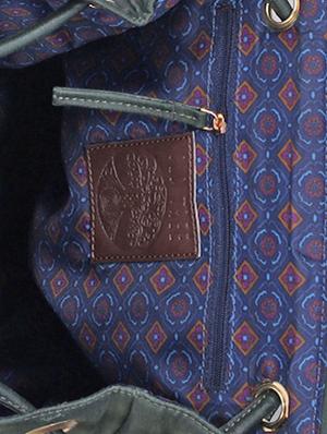 green leatherette fashion backpack - 14082846 - Standard Image - 3