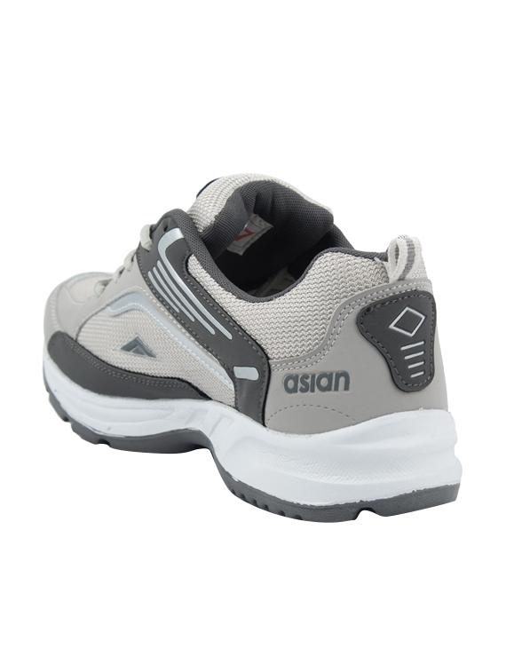 grey mesh lace up sport shoe - 14088151 - Zoom Image - 3
