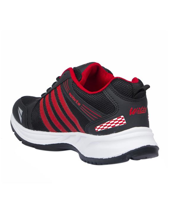 black mesh lace up sport shoe - 14088153 - Zoom Image - 3