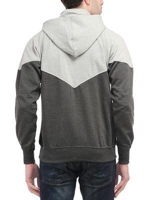 color block cotton sweatshirt - 14088647 - Standard Image - 3