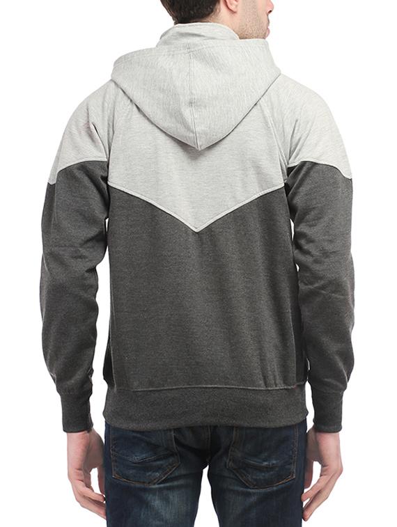 color block cotton sweatshirt - 14088647 - Zoom Image - 3