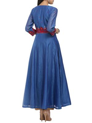anarkali embroidered kurta - 14094416 - Standard Image - 3