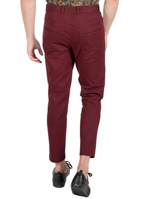 red cotton chinos - 14097711 - Standard Image - 3