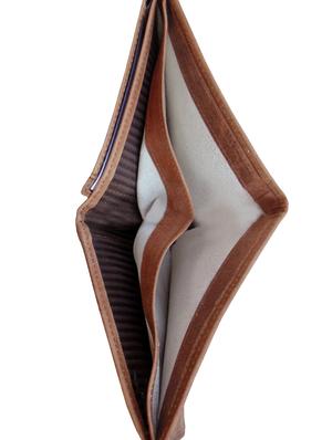 brown leather wallet - 14098542 - Standard Image - 3