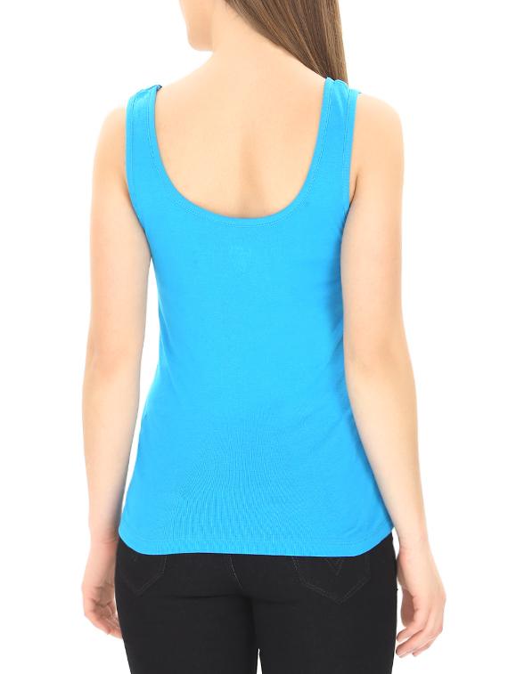 blue cotton tank top - 14101362 - Zoom Image - 3