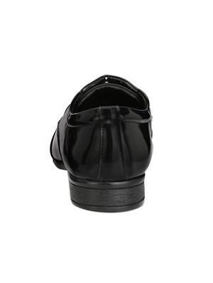black patent leather lace-up derby - 14106290 - Standard Image - 3