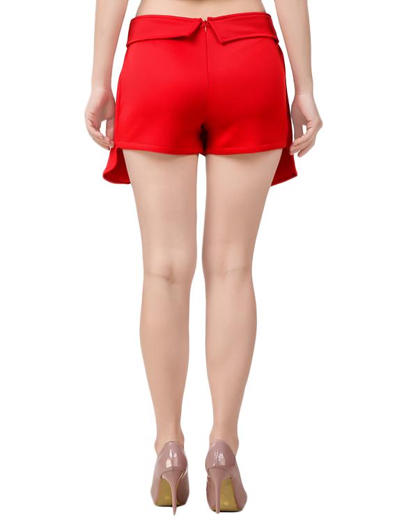solid red nylon short - 14106644 - Zoom Image - 3