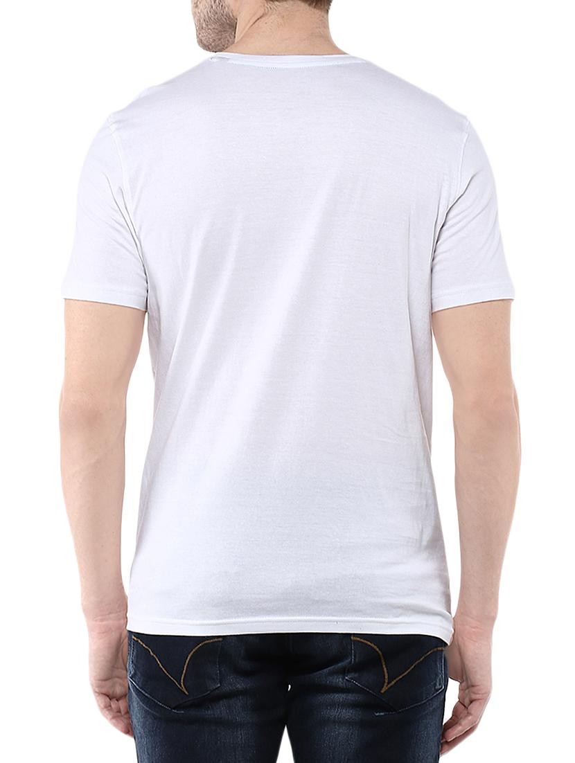 white cotton t-shirt - 14109768 - Zoom Image - 3