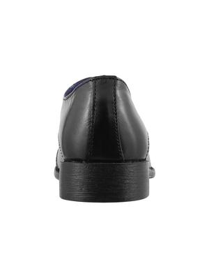 black Leather lace-up brouge - 14116732 - Standard Image - 3