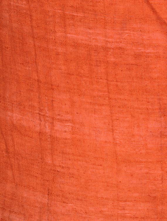 orange plain silk dupatta - 14127380 - Zoom Image - 3