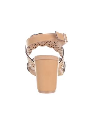 brown back strap sandal - 14128952 - Standard Image - 3